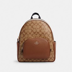 Coach 코치 5671 코트 시그니처 캔버스 백팩