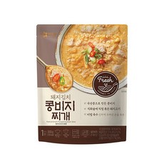 아워홈 돼지김치 콩비지찌개 300g 5개, 12개