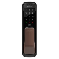 SOLITY 臉部辨識無打孔推壓把手門鎖 WP-500A, 客戶直接安裝