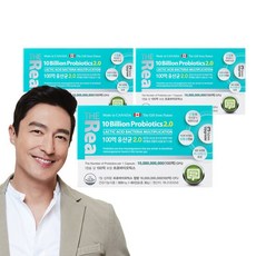  더리얼 100억 유산균 2.0 500mg x 60캡슐 3박스 6개월분, 3개 