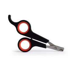 반려동물 손톱깎이 트리머 강아지 고양이 새 토끼 발톱 손질 애완, 1개, 1.1pc black