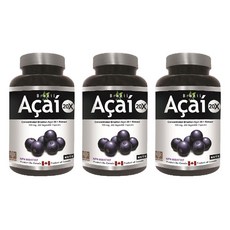 데이비드헬스 브라질 아사이 20배 농축 Brazil Acai 20x 200 Veggie Capsules x3, 3개, 200정