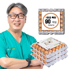 [당일 생산] 닥터안스에그 무항생제 인증 수의사 계란 특란, 90구, 1개