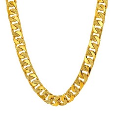 순금면체인목걸이