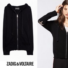 [Zadig & Voltaire](엘리스빌)쟈딕앤볼테르 CASSY 캐시미어 스타 가디건 WHMZ2401F