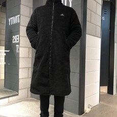 아디다스 [매장정품] 롱 리버서블 쉐르파 자켓 GP5513