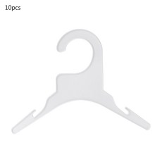 10PCS 플라스틱 애완동물 옷걸이 걸이걸이 개옷걸이 개강아지 고양이 유아용 소형/대형 코트걸이, W, S, 10개