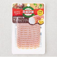 골든싸이]롯데햄_의성마늘 한입슬라이스햄 60g 3개 소비10일