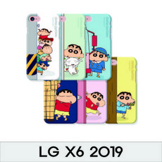 111 새론미래 / LG X6 2019 짱구 호잇 슬림케이스 X625 캐릭터케이스 핸드폰케이스제작 BAR형