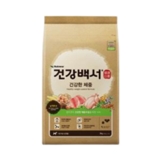 건강백서 강아지 기능성 사료, 다이어트(체중유지), 2kg, 1개