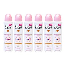 Dove 도브 데오도란트 인비저블 케어 땀억제 플로랄 터치 150ml 6개 / Invisible Care Floral Touch Spray