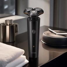 ENCHEN X8 전기 면도기 마그네틱 커터 블레이드 방수 C 타입 충전식 휴대용 남성 수염 트리머