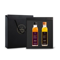 약초마을 프리미엄 참기름 2종 3종 선물세트, 1세트, 180ml