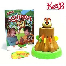 윤성팡 캐스B 보드게임 점핑다람쥐 2매 칼꽂기 해적룰렛