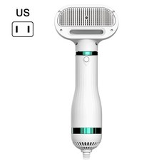 PET HAIR DRYER PORTABLE 2 IN 1 DOG HOME GROOMING CAT COMB FUR BLOWER ADJUSTABLE TEMPERATURE BRUSH, 1개