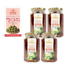 홍쌍리 매실 장아찌 고추장장아찌 220g, 4개