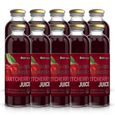 이너블릭 HACCP인증 NFC 타트체리주스100%, 10병, 470ml