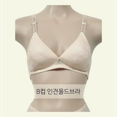 주식회사 미들맨인터내셔널 레이스 꿀땡 플라워 인견 브라 몰드 B컵 JWC65FD1