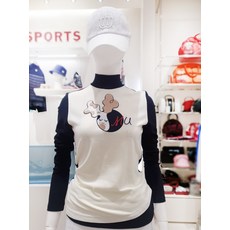 엠유 MU스포츠 여성 기본 풀오버 티셔츠 GU12PL06(1396047)