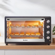 미니 오븐형 토스트기 가정용 버뮤다 타르트 전기오븐 실버 블랙 상품 이미지