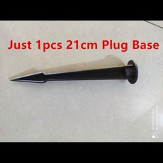 방수 COB LED 정원 조명 잔디 램프 현대 알루미늄 기둥 야외 안뜰 빌라 풍경 볼라드 15W, 1) Just a Plug Base - Warm Whi, 1개