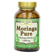 OnlyNatural Moringa Pure Oleifera 온니네츄럴 모링거 퓨어오울리퍼러 90 정, 1개, 90정