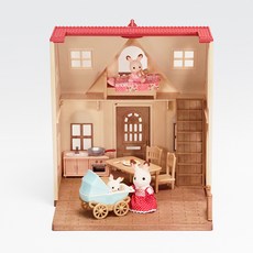 NEW 실바니안패밀리 SFR-04 빨간지붕 베이비 세트, 단품