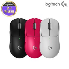 로지텍 PRO X SUPERLIGHT 2 무선 마우스 910-006, 블랙