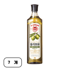 해표 압착 올리브유, 900ml, 7개