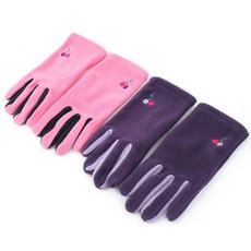 초등 유치원 여자 아이 폴라폴리스 터치 장갑 5-12세