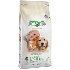 보나시보 어덜트 강아지 건식사료, 양+쌀, 15kg, 1개 양, 15kg, 1개