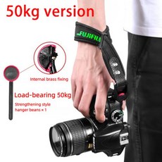 카메라 손목 핸드 스트랩 그립 네오프렌 퀵릴리즈 손목 밴드 소니 a6000 a6300 a5000 니콘 Z8 캐논 EOS 5D 90D 후지필름 DSLR용, 16) 50kg for Fuji, 1개
