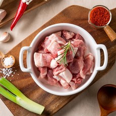 국내산 돼지한돈 찌개용 300g [냉장] 흙향돈한우, 흙향돈한우 모둠찌개용 300g, 1개