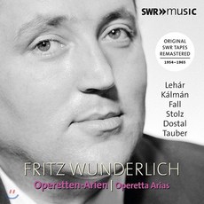 Fritz Wunderlich 프리츠 분덜리히 3집 - 오페레타 아리아 (Operetta Arias by Lehar Kalman Fall Stolz ...