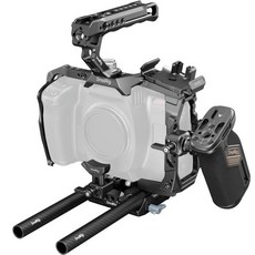 SmallRig 고급 케이지 키트 블랙 매직 디자인 시네마 6K 듀얼 15mm 탄소 섬유 로드 기본 케이지 BMCC 6K 카메라