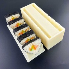 김밥만드는기계 김밥말아주는기계 자동 분식집, 하트 초밥 틀 3종+식칼, 1개