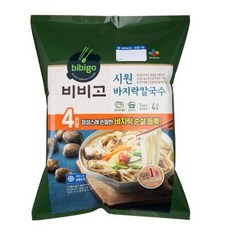 비비고 시원 바지락 칼국수 4인분 (냉동), 1284g x 1개