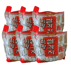 미왕 쌀과자 갓구운 맛, 270g, 6개