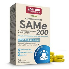 자로우포뮬러스 SAMe 200mg 정제 60정, 1개