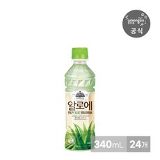 가야농장 알로에, 340ml, 24개