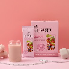 지라이프 아침 저녁 한끼 식사대용 다이어트 선식 굿다인핑크 리뉴얼제품, 1박스, 300g
