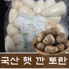[농장직송] 국내산 깐 토란 알토란 TS10114 생토란 진공포장, 1개, 1kg