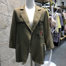 레코브 린넨패치 자켓 l32185jk002x