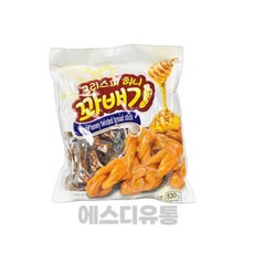 과자왕)크리스피허니-꽈배기530g, 1개, 530g