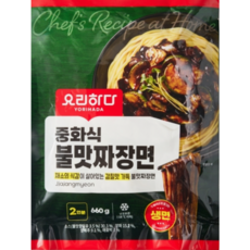 요리하다 중화식 불맛짜장면 (660G), 3개, 660g