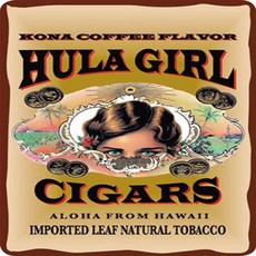 Hawaiian Vintage Postcards Pack of 30 - Hula Girl Cigars by Hula Girl Store Hawaiian Vintage Postcar, 1