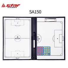 세달 STAR 배구 족구볼 휴대 작전판보드 팀 지휘함 가르치다 의사표지판, SA150 축구작전판 （기본핏 ）