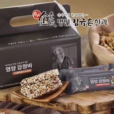 명인 김규흔의 영양 강정바 75개(무료체험5개포함), 15g, 1세트