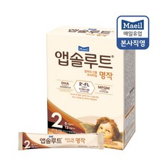 앱솔루트 프리미엄 명작 스틱분유 2단계, 20개입, 1개