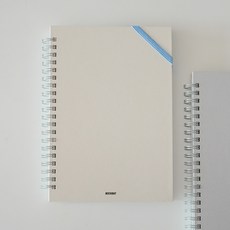[워크페이퍼] 매출 매입 장부 B6 스프링, 1개, 진주
